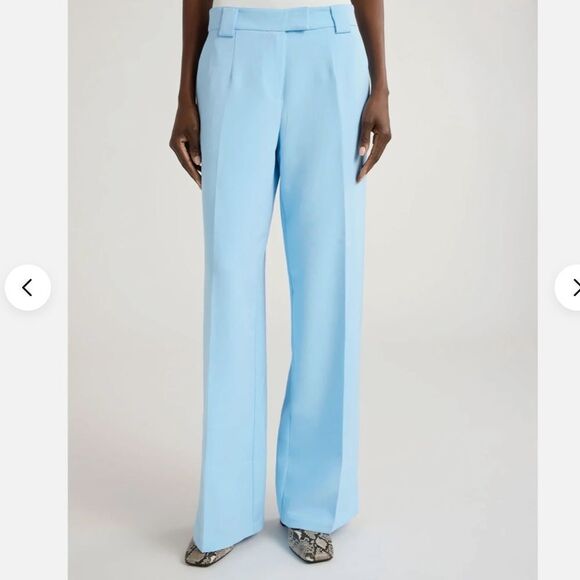 Scoop NYC Pants - NWT Scoop Wide Leg Trousers Women's Pants Sz 10 Cirrus Blue